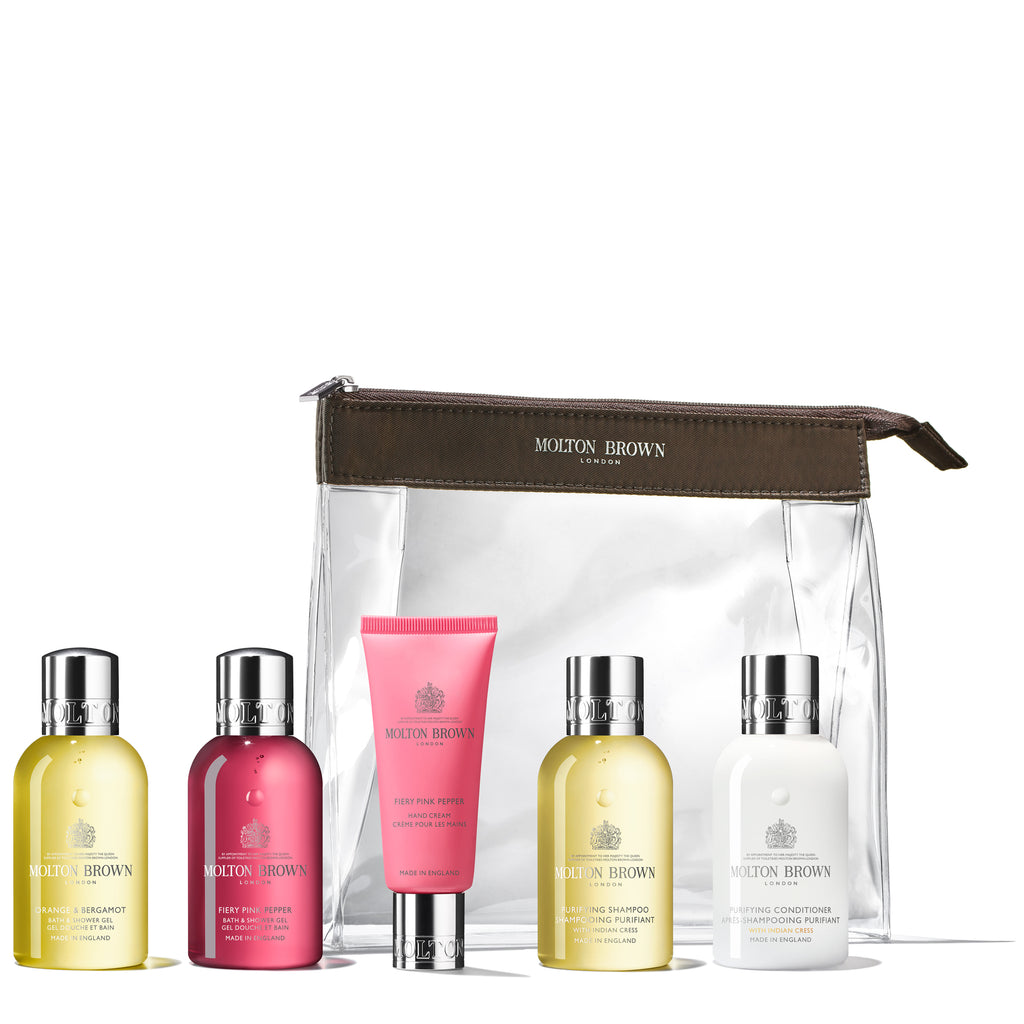 Molton Brown Bath & Body The Revived Voyager Body & Hair Carry-On Bag Set