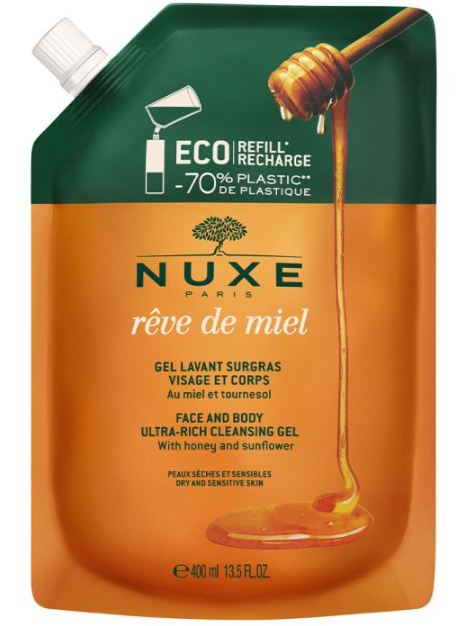 Nuxe Rêve de Miel Gel Lavant Surgras Visage & Corps