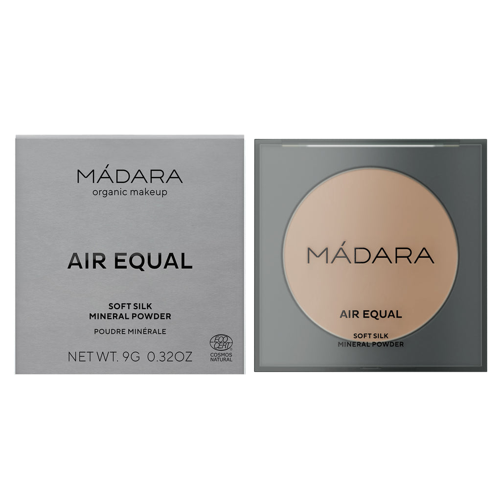 MÁDARA Make-Up Air Equal Soft Silk Mineral Powder Poeder