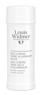 Louis Widmer Bodycare Deo Crème zonder Aluminiumzouten Licht Geparfumeerd Deodorant