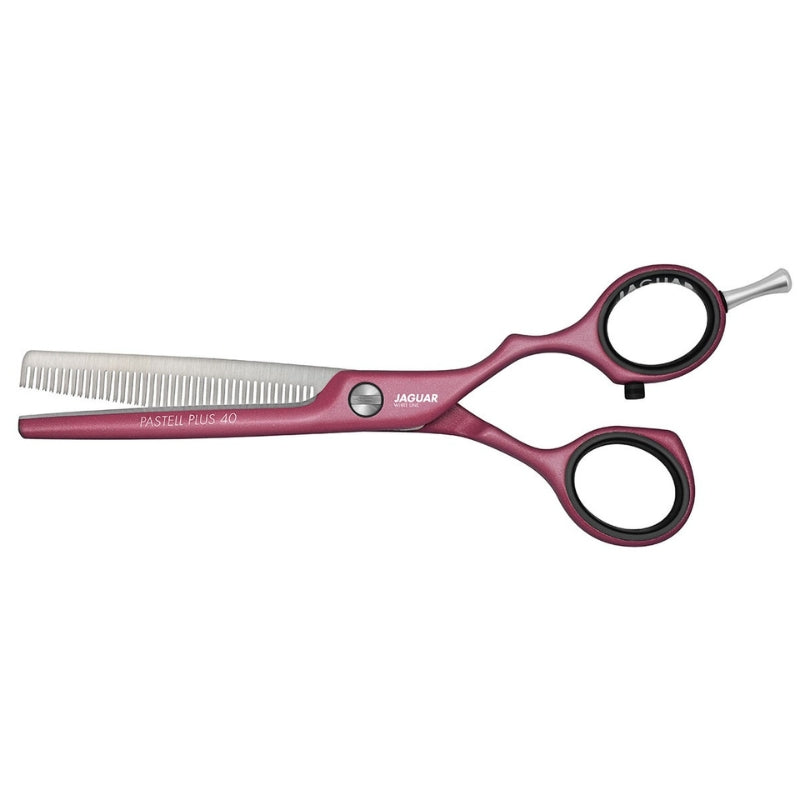 Jaguar Scissors White Line Pastell Plus Offset 40 5.0 Effileerschaar Item no.3053-10