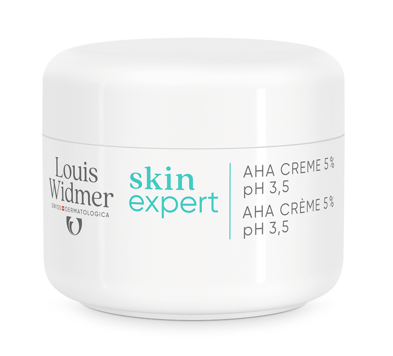 Louis Widmer Skinexpert AHA Crème 5% pH 3,5 ZP