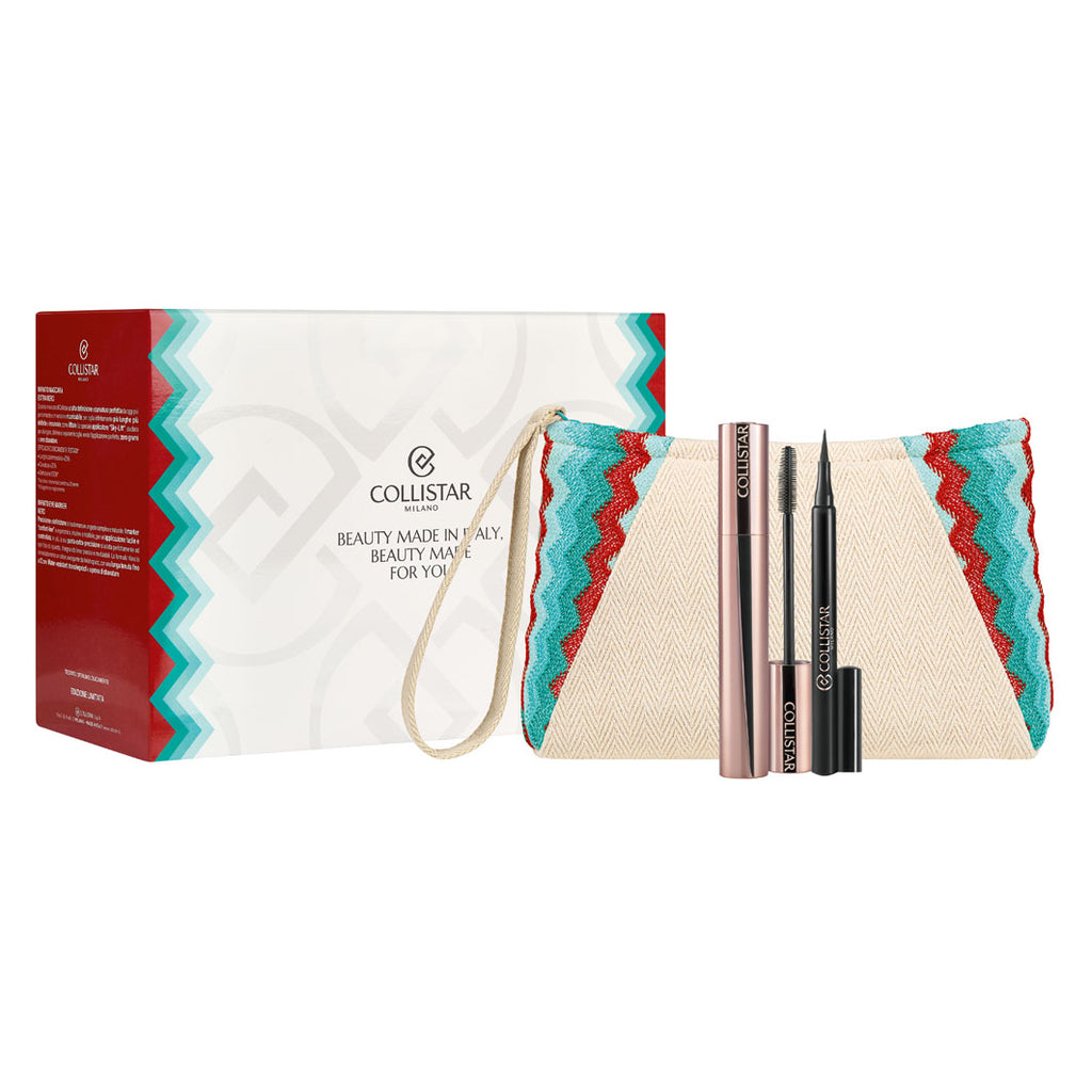 Collistar Set Infinito Mascara + Infinito Eye Marker Black + Pouch