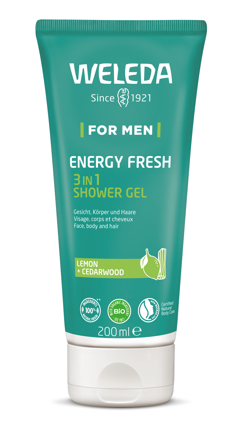 Weleda Man Energy Fresh 3 in 1 Shower Gel