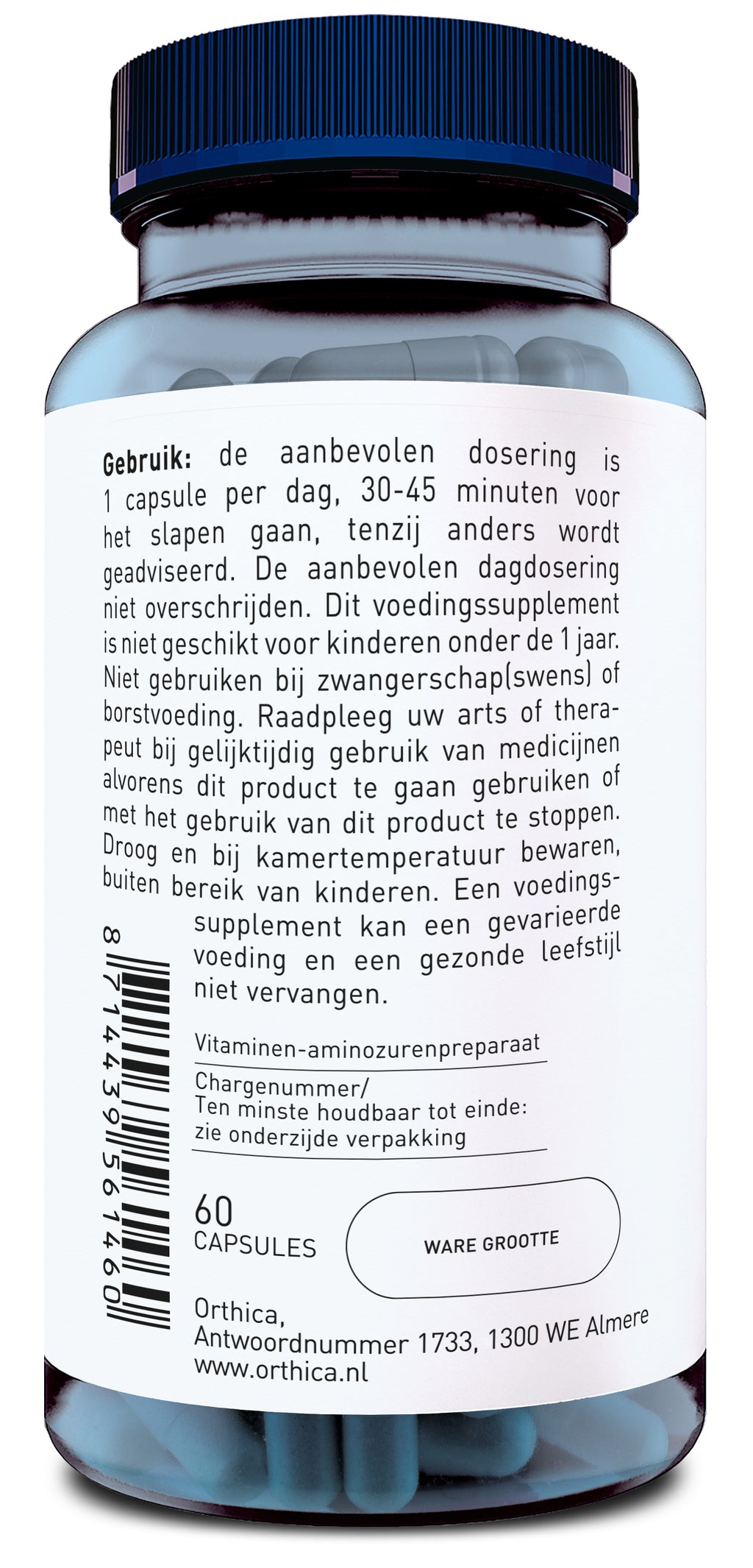 Orthica L-Tryptofaan-400 Capsules