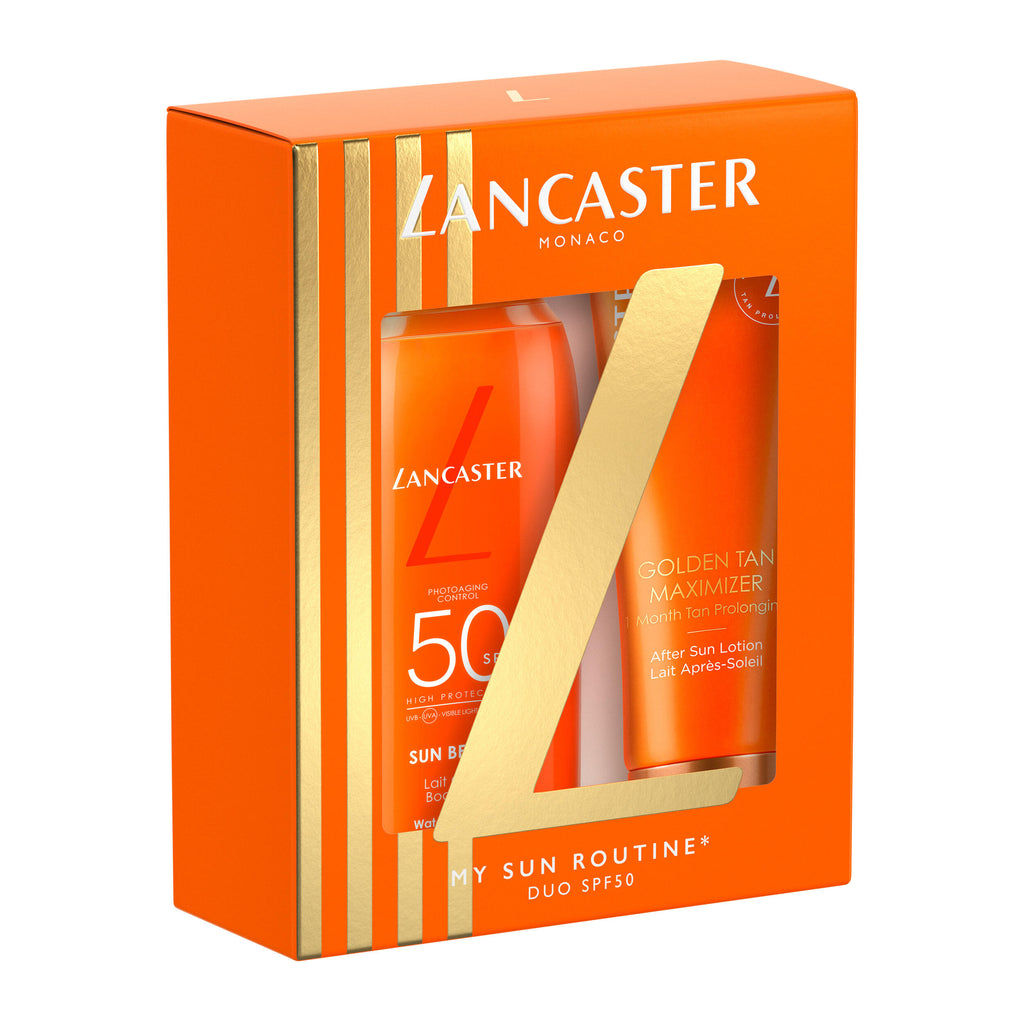 Lancaster Sun Beauty Body Milk SPF50 175ml + Golden Tan Max Lotion 125ml