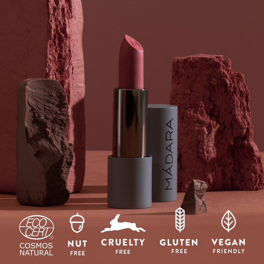 MÁDARA Make-Up Lipsticks Velvet Wear Matte Cream Lipstick