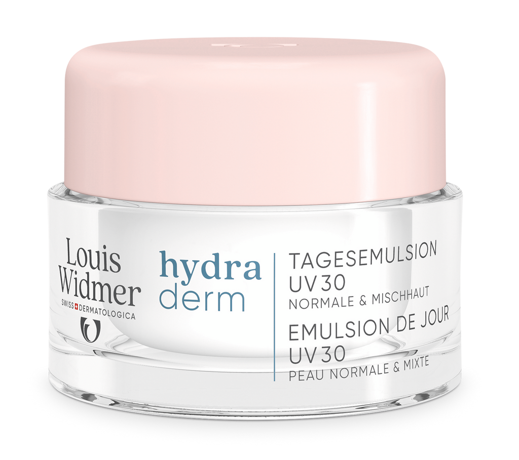 Louis Widmer Hydraderm Dagemulsie UV30 Licht Geparfumeerd Crème