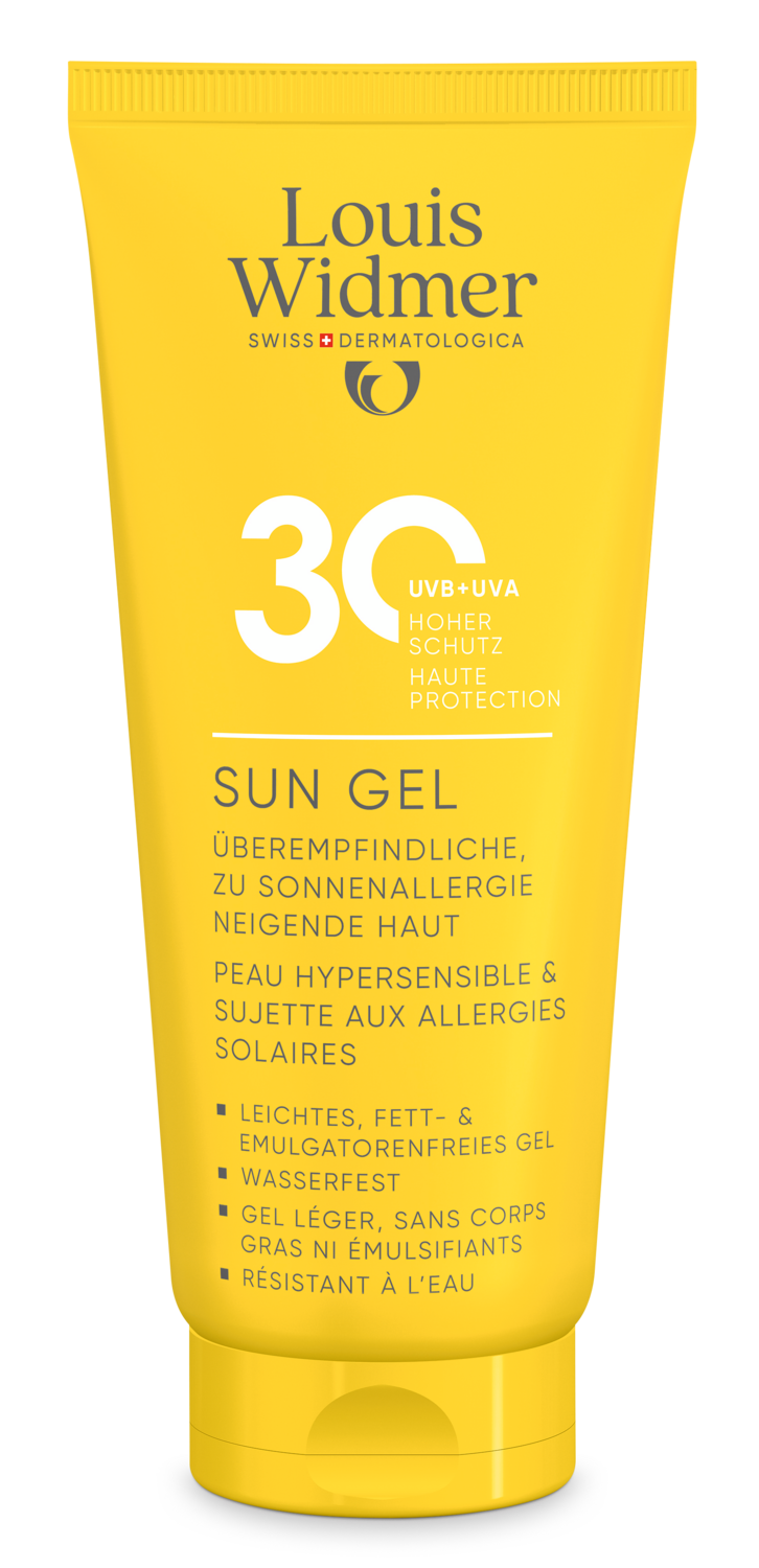Louis Widmer Suncare Sun Gel 30 Licht Geparfumeerd