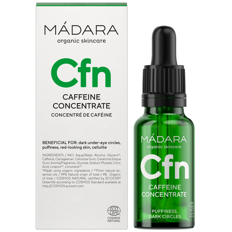 MÁDARA Skincare Boosters Caffeine Concentrate Serum