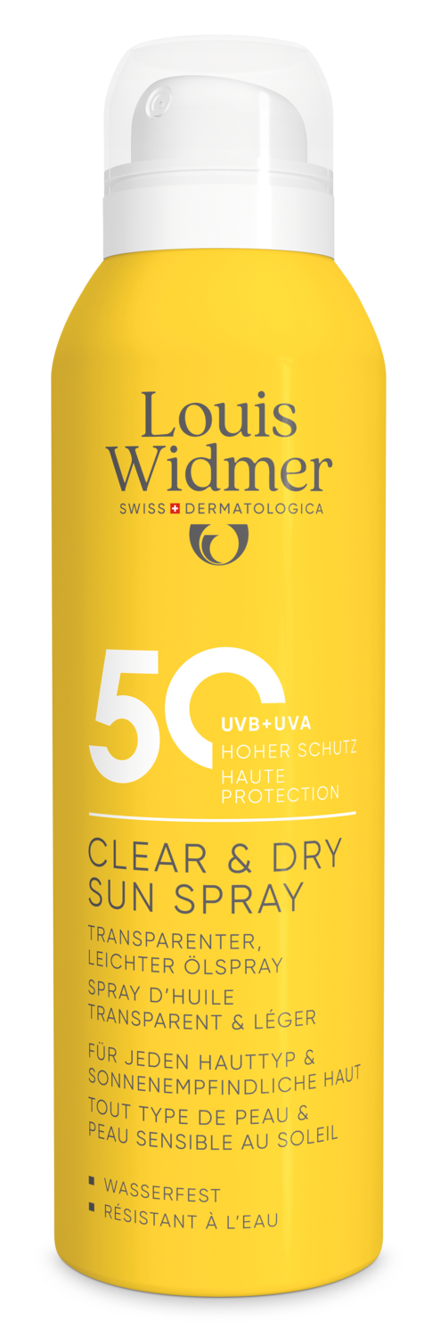 Louis Widmer Suncare Clear & Dry Sun Spray 50 ZP