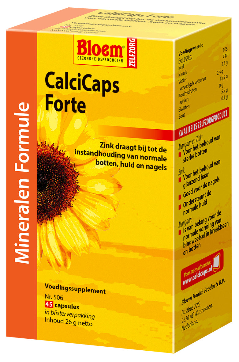 Bloem CalciCaps Forte Capsules Mineralen Formule