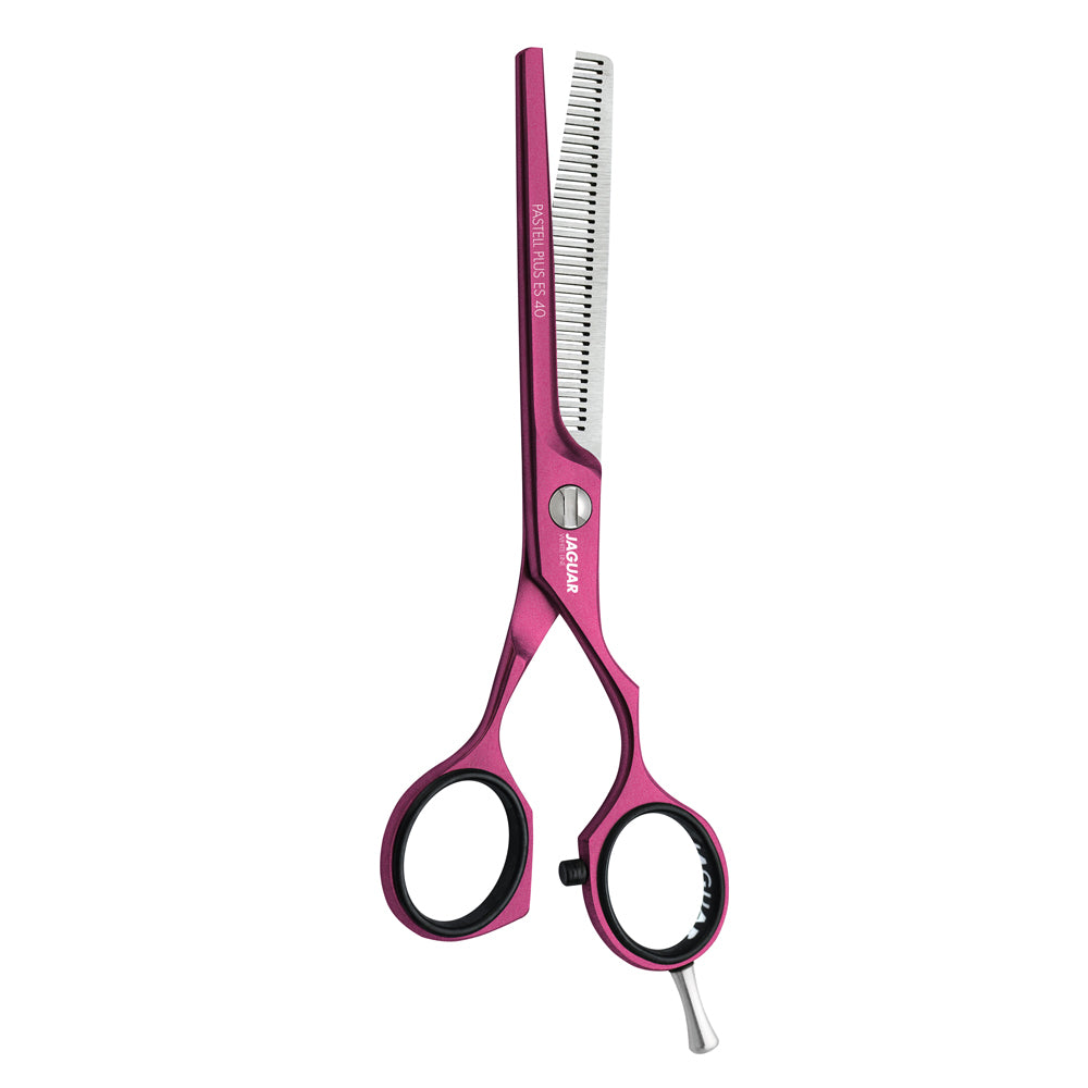 Jaguar Scissors White Line Pastell Plus Offset ES40 Candy 5,5 Effileerschaar Item no.3054-3