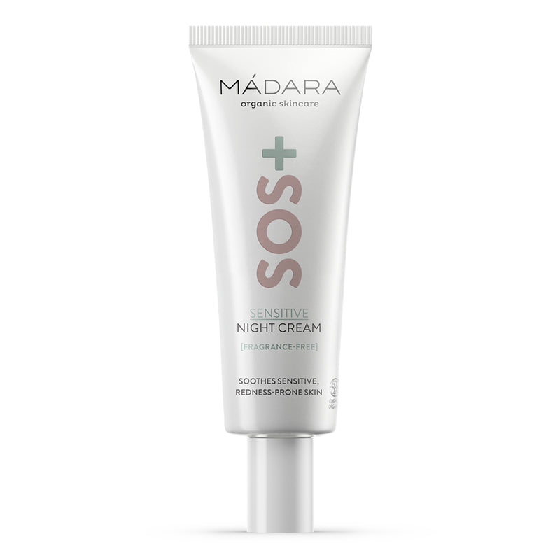 MÁDARA Skincare SOS Line Sensitive+ Night Cream Nachtcrème