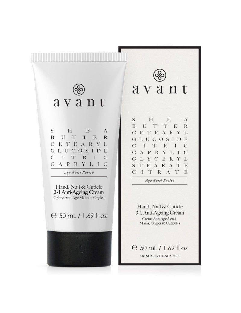 Avant Age Nutri-Revive Hand, Nail & Cuticle 3-1 Anti-Ageing Cream