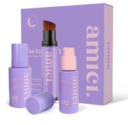 Amici Essential 3-Step Skincare Routine Set