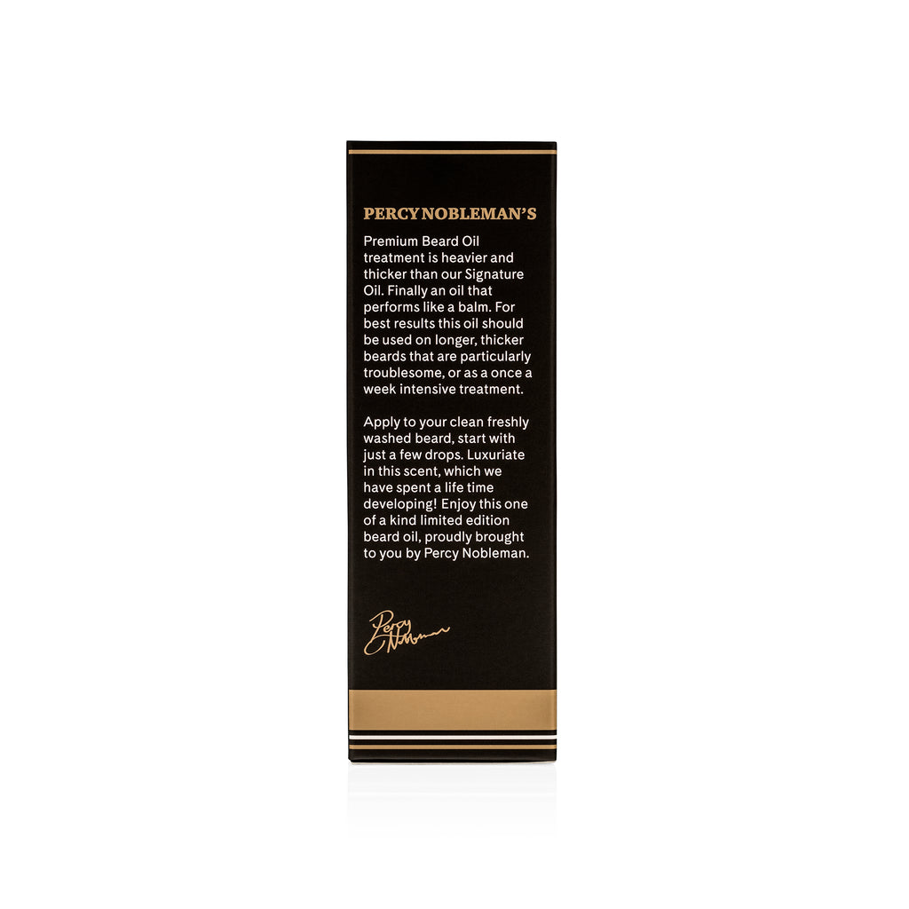 Percy Nobleman Beard Conditioning Oil Scented