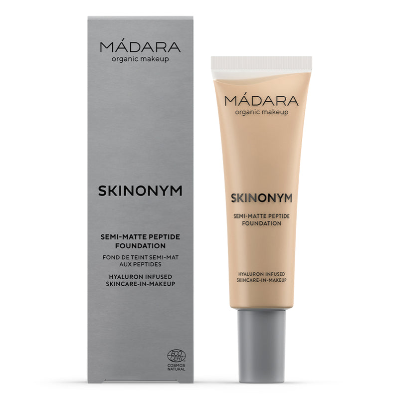 MÁDARA Make-Up Foundation Semi-Matte Peptide Foundation