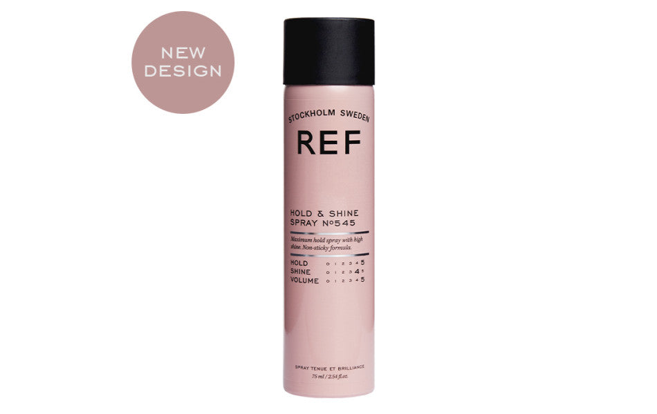 REF Styling Hold & Shine Spray N°545 Haarlak Hold 5 - Shine 4 - Volume 5