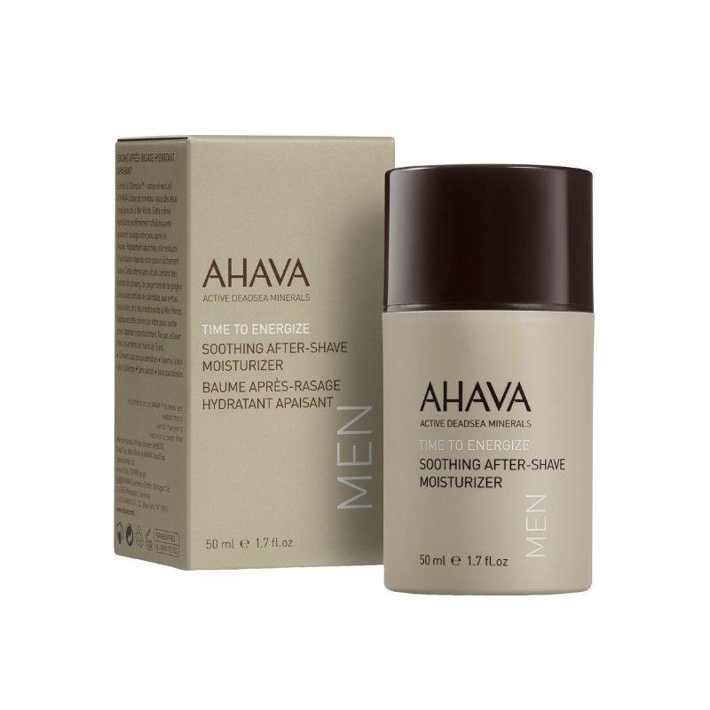 Ahava Time To Energize Men Soothing After-Shave Moisturizer Crème Na Het Scheren