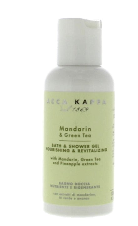 Acca Kappa Mandarin & Green Tea Nourishing & Revitalizing Bath & Shower Gel