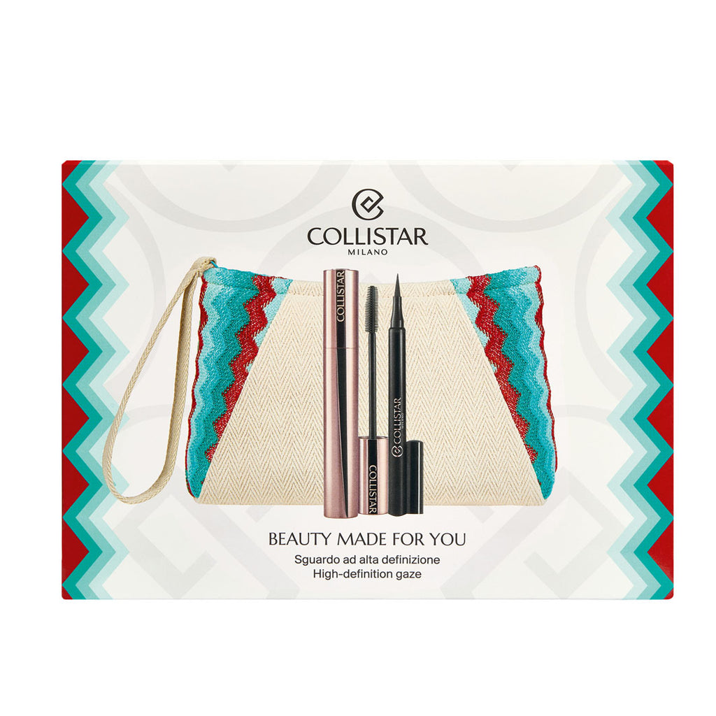 Collistar Set Infinito Mascara + Infinito Eye Marker Black + Pouch