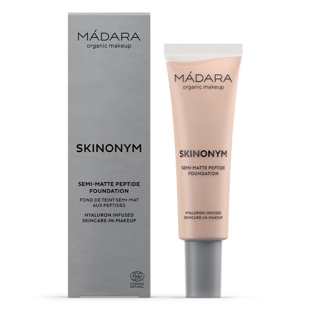 MÁDARA Make-Up Foundation Semi-Matte Peptide Foundation