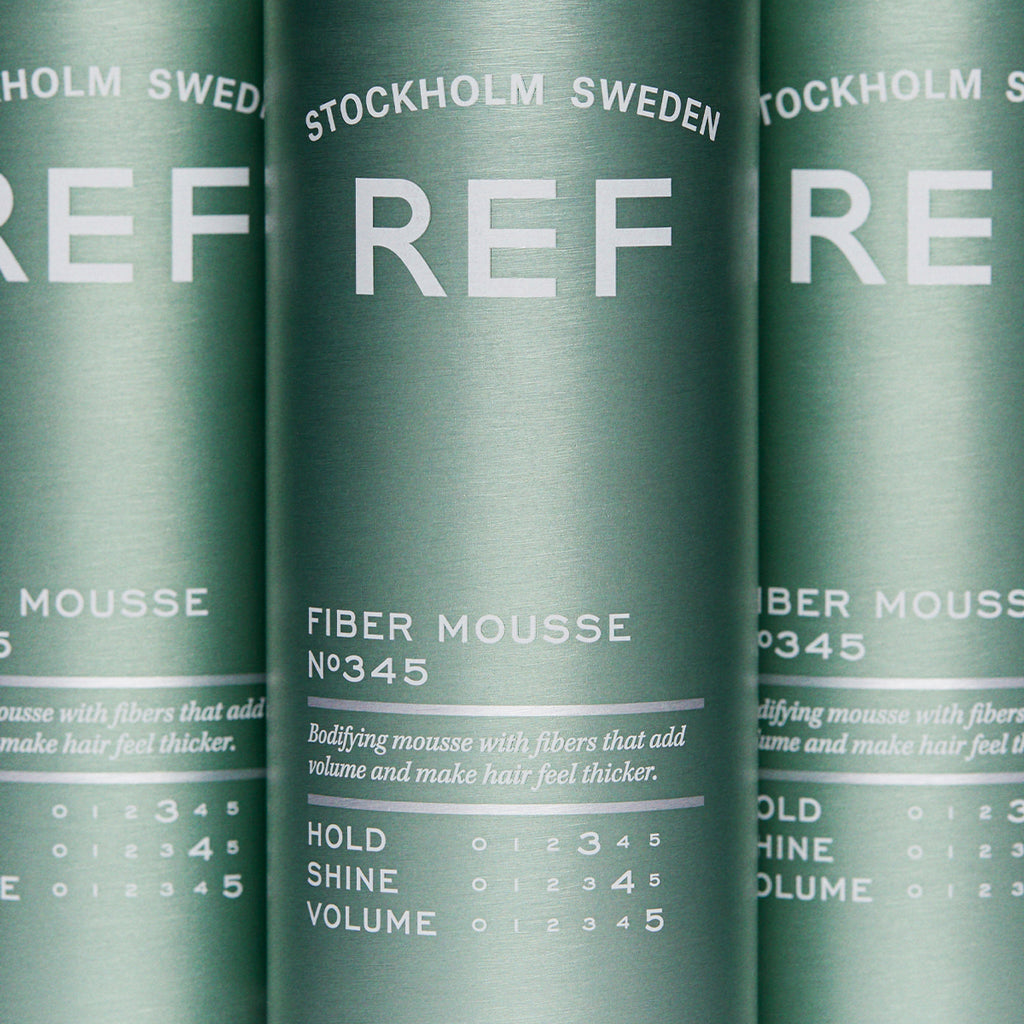 REF Styling Fiber Mousse N°345 Hold 3 - Shine 4 - Volume 5