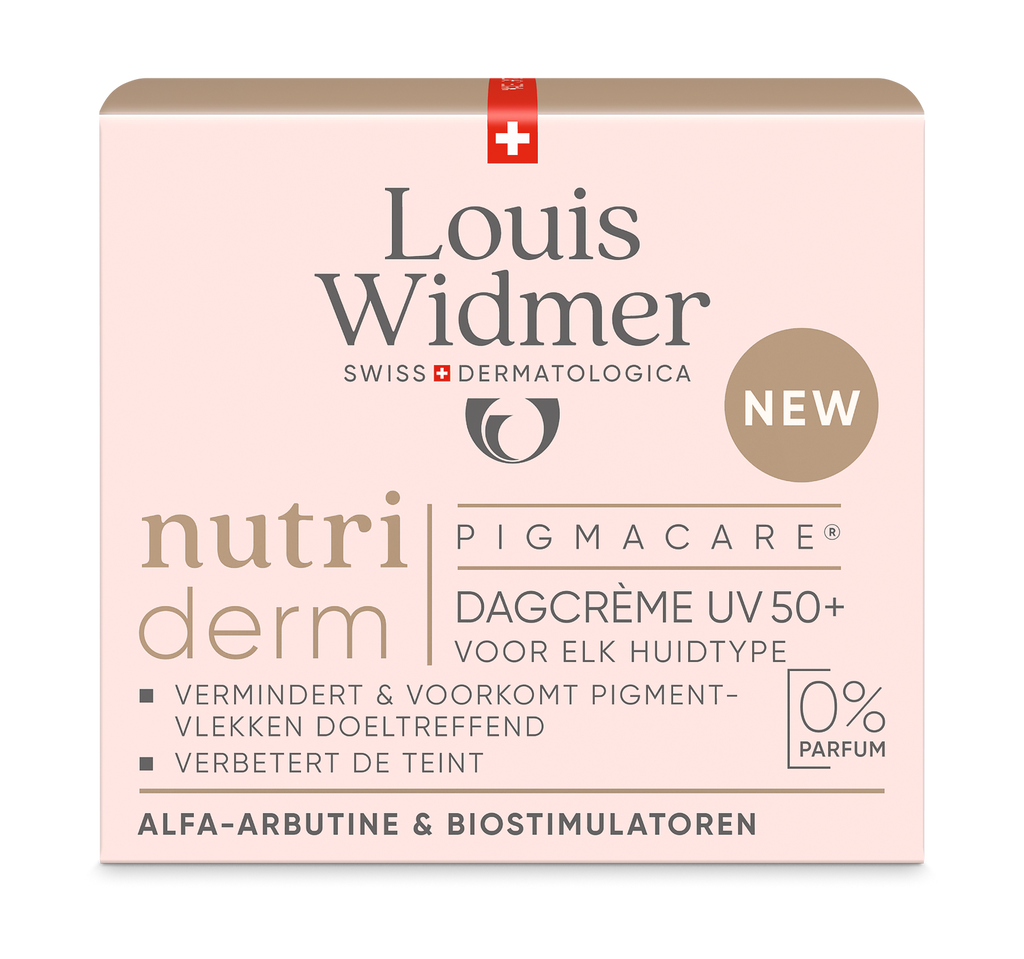 Louis Widmer Pigmacare Dagcrème UV50+ Zonder Parfum