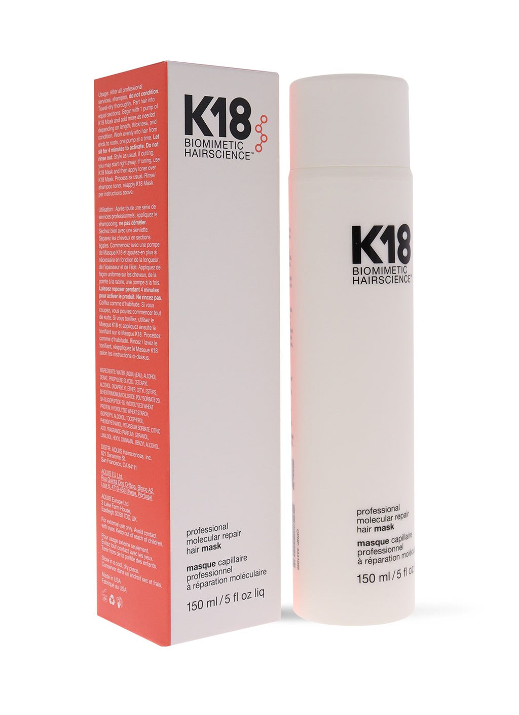 K18 Hair Molecular Repair Leave-In Hair Mask