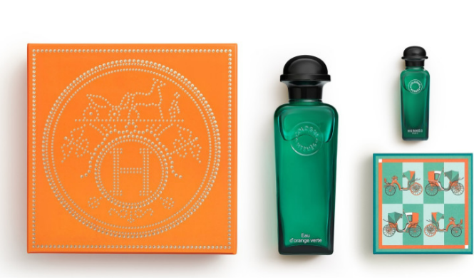 Hermès Eau d'Orange Verte Eau de Cologne Giftset