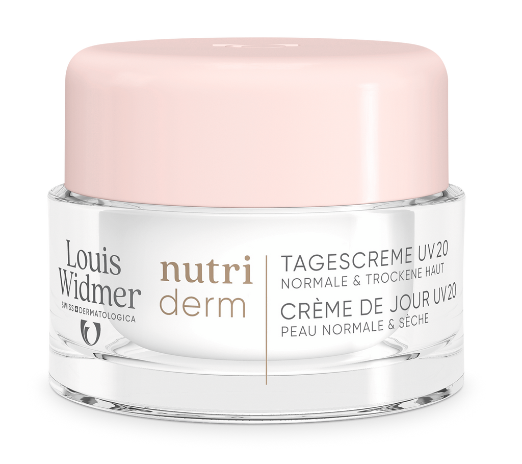 Louis Widmer Nutriderm Dagcrème UV20 Licht Geparfumeerd Crème
