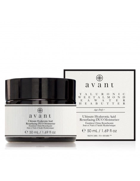 Avant Age Defy+ Ultimate Hyaluronic Acid Resurfacing DUO Moisturiser Crème