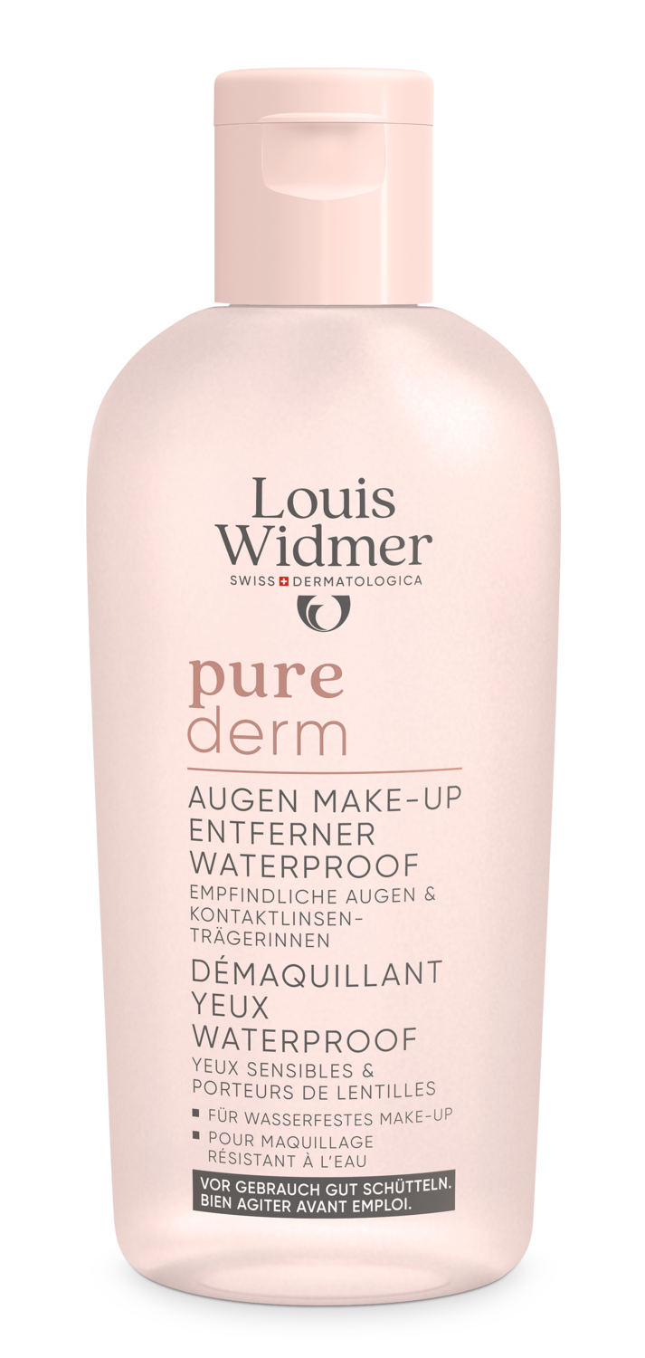 Louis Widmer Purederm Oogmake-up Reiniging Waterproof ZP Lotion
