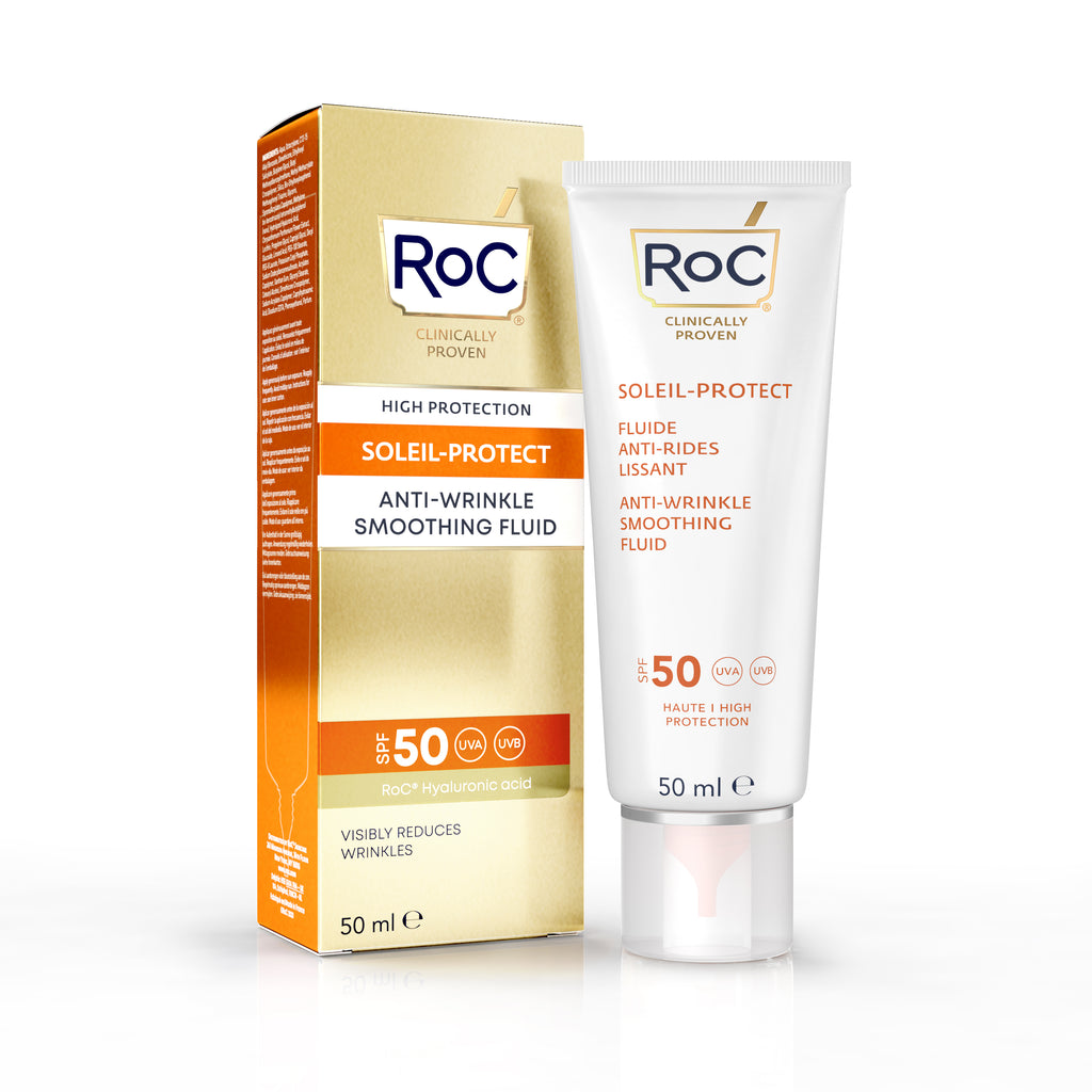 RoC Soleil-Protect Anti-Wrinkle Smoothing Fluid Lotion SPF50