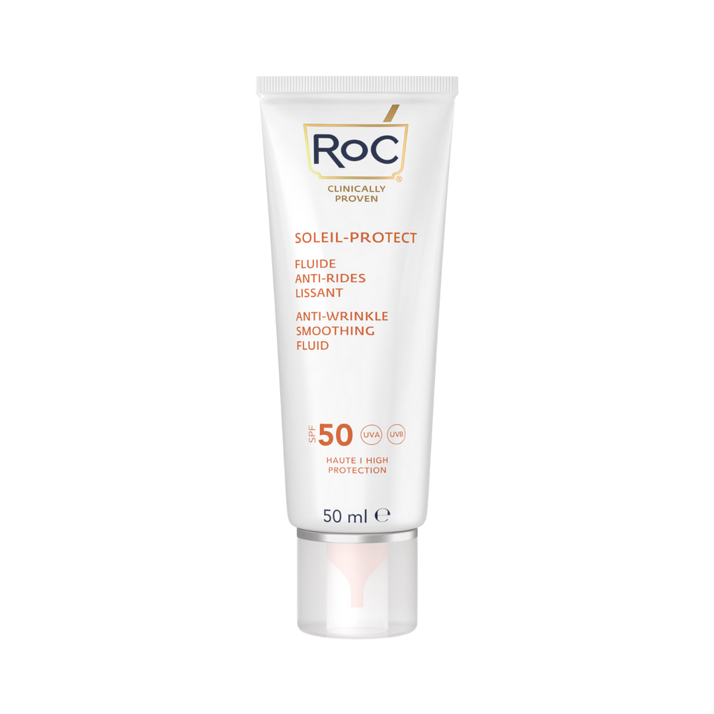 RoC Soleil-Protect Anti-Wrinkle Smoothing Fluid Lotion SPF50