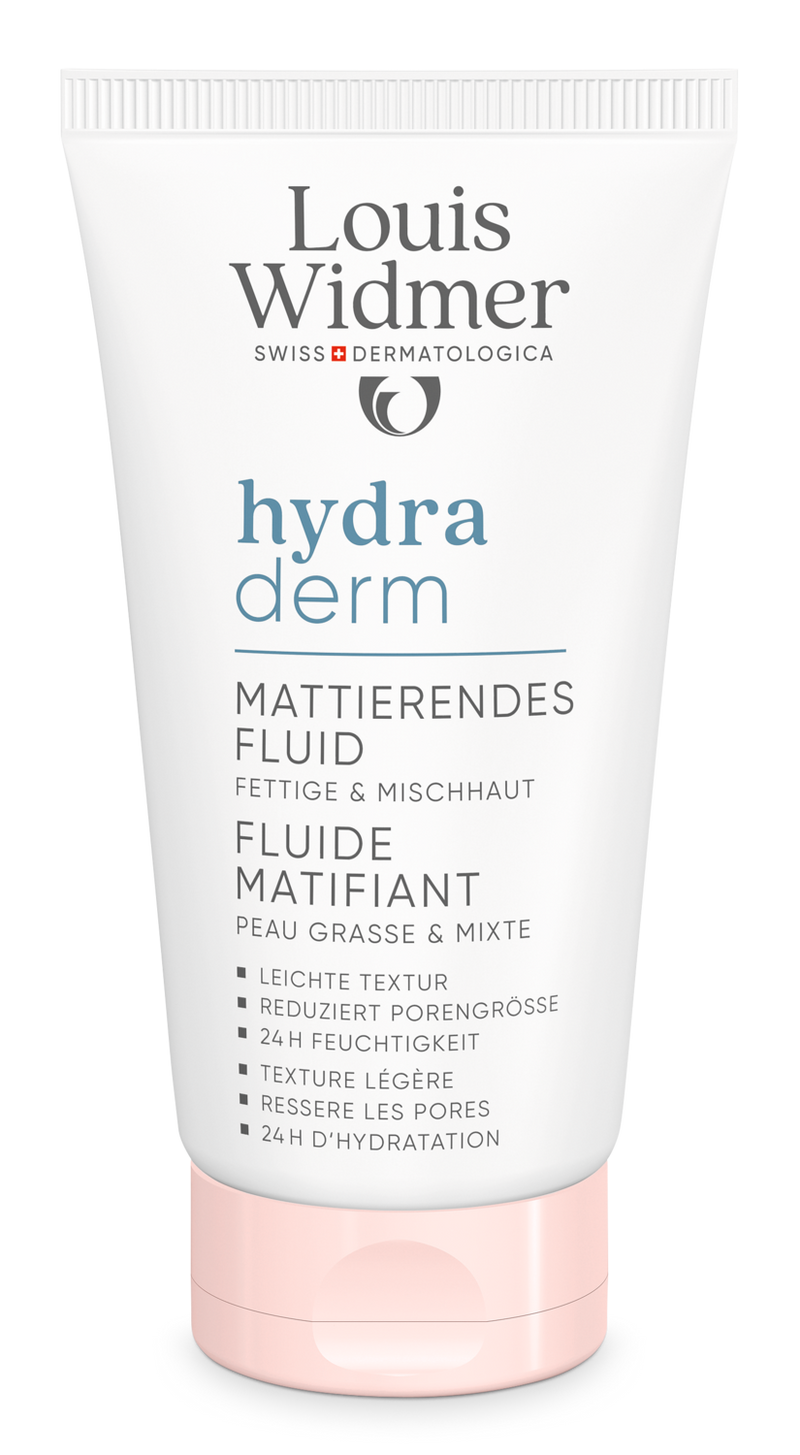 Louis Widmer Hydraderm Matterende Fluide Licht Geparfumeerd Crème
