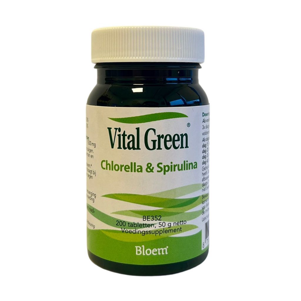 Bloem Vital Green Chlorella & Spirulina Tabletten