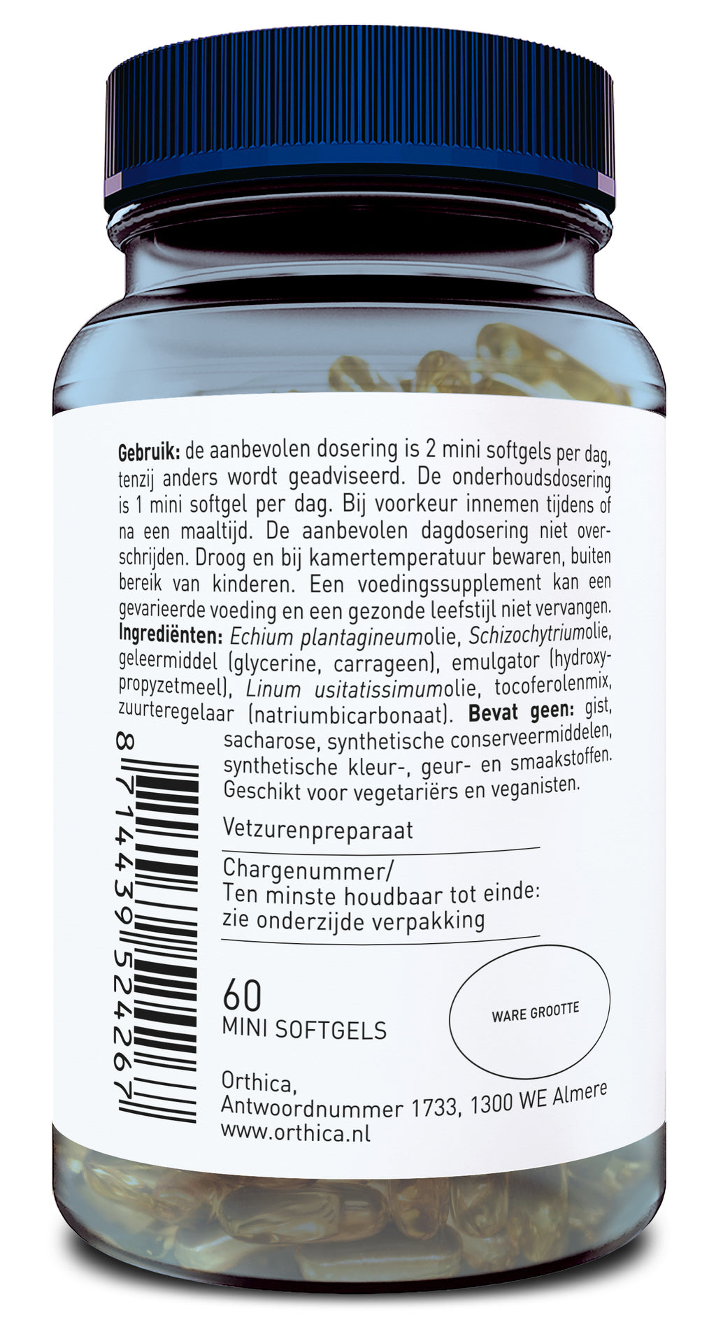 Orthica Omega 3 Vegan Capsules