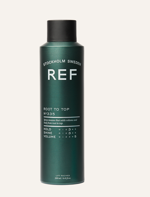 REF Styling Root To Top N°335 Mousse Hold 3 - Shine 3 - Volume 5