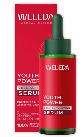 Weleda Youth Power Cell-Activating Serum Granaatappel Astaxanthine