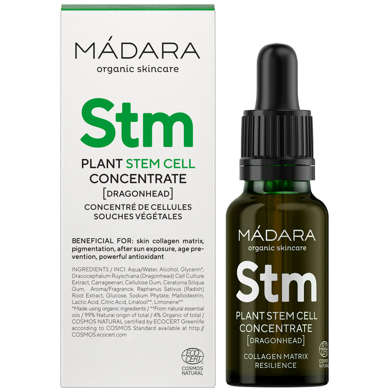 MÁDARA Skincare Boosters Plant Stem Cell Concentrate Serum