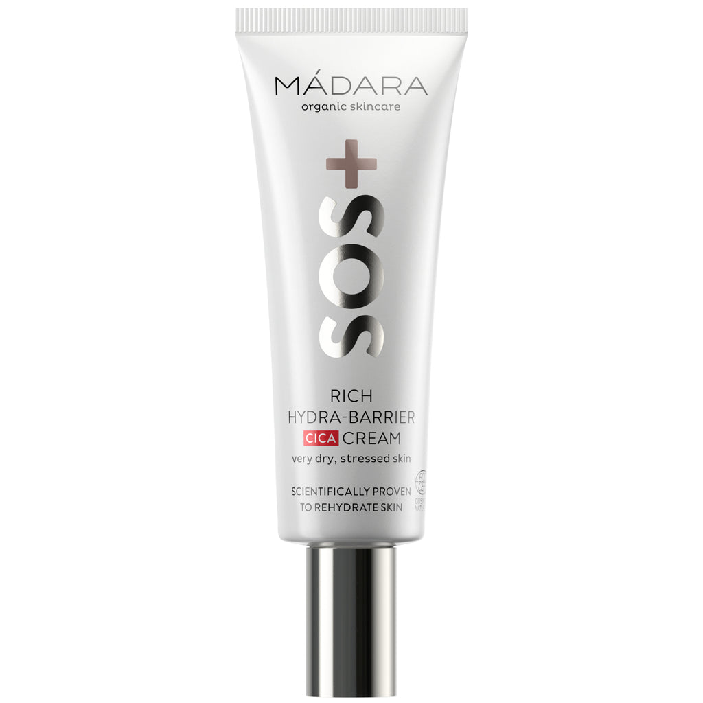MÁDARA Skincare SOS Line Rich Hydra-Barrier CICA Cream Dagcrème