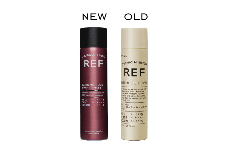 REF Styling Extreme Hold Spray N°525 Haarlak Hold 5 - Shine 2 - Volume 5