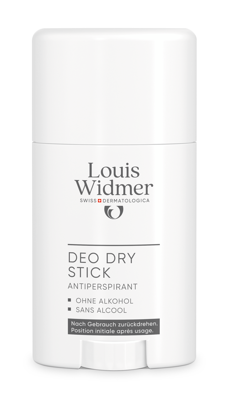 Louis Widmer Bodycare Deo Dry Stick Antiperspirant Licht Geparfumeerd Deodorant