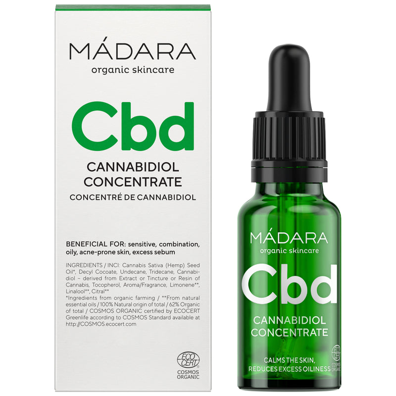 MÁDARA Skincare Boosters Cannabidiol Concentrate Serum