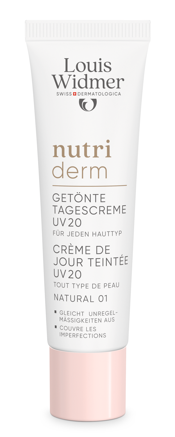 Louis Widmer Nutriderm Getinte Dagcrème UV20 ZP Crème