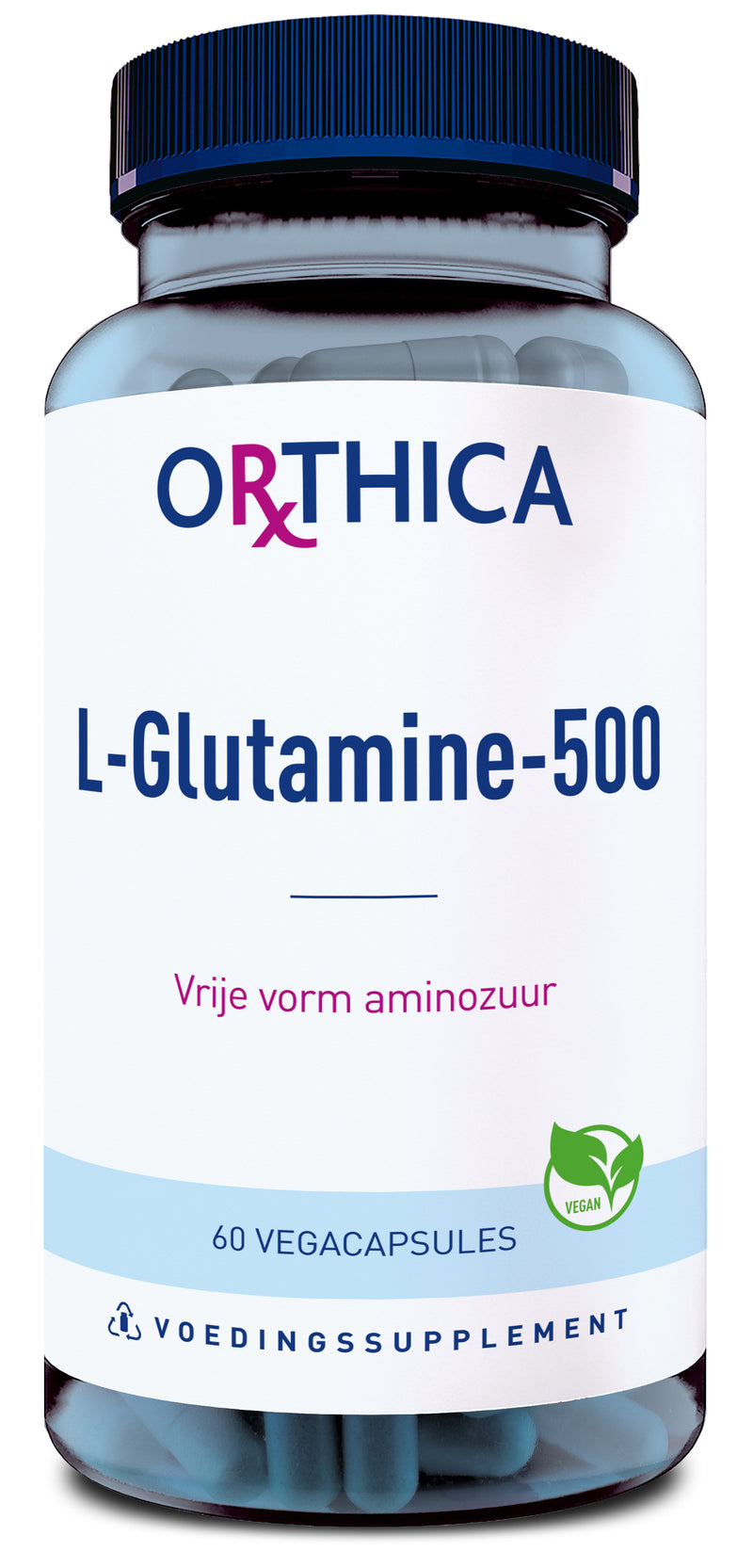 Orthica L-Glutamine-500 Capsules
