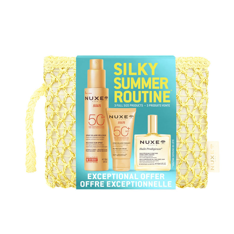 Nuxe Silky Summer Routine