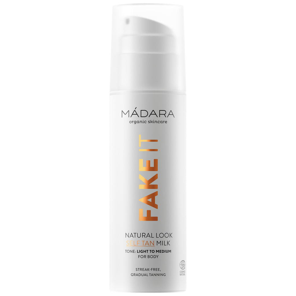 MÁDARA Body & Hair Fake It Natural Look Self-Tan Milk Melk
